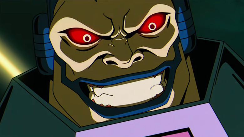 Gros plan sur le sourire maléfique d'Apocalypse dans X-Men '97