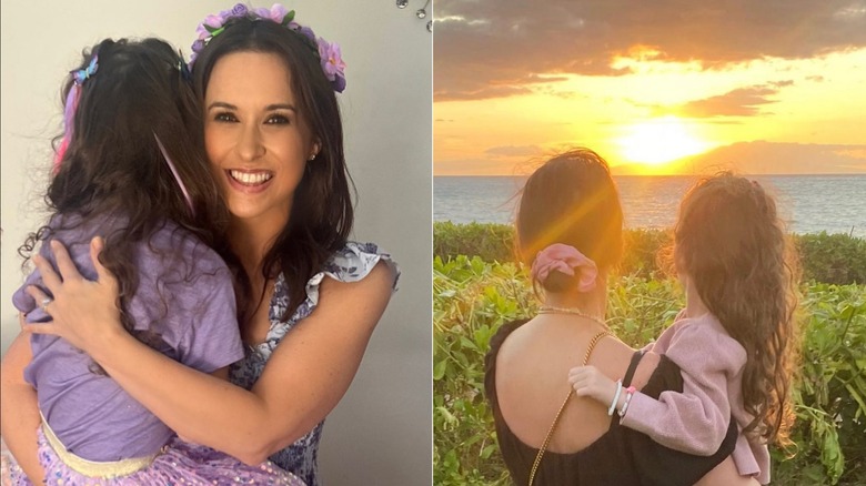 Lacey Chabert avec sa fille, Julia Mimi Bella Nehdar.