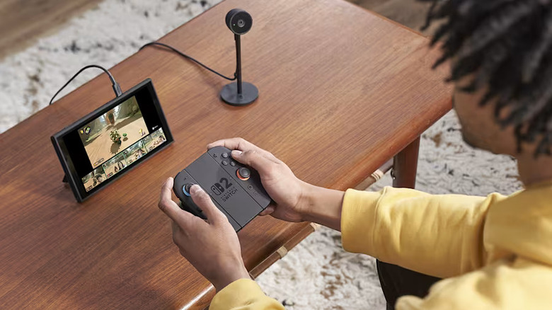 Quelqu'un joue à Mario Kart World sur une Nintendo Switch 2.