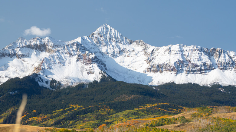 Couleurs d'automne dans les montagnes de San Juan