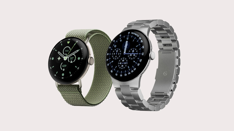 Pixel Watch 5 avec différents bracelets