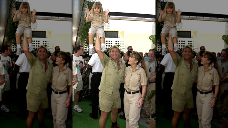 Terri Irwin, Steve Irwin et Bindi Irwin au Arclight Cinerama Dome