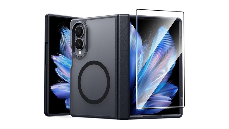 Coque mate translucide FNTCASE pour Samsung Galaxy Z Fold 8