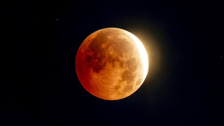 Éclipse partielle de Lune le 28 août 2026, vue de Ramsgate, Angleterre