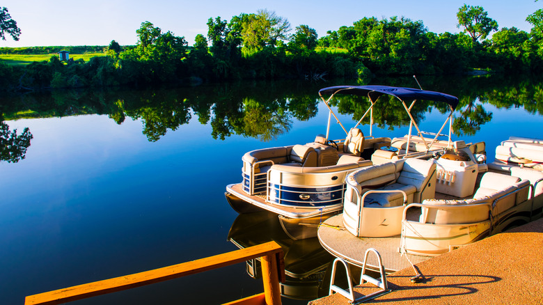 Bateaux sur le lac LBJ