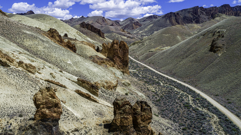 les Owyhee Canyonlands à Leslie Gulch dans l'Oregon