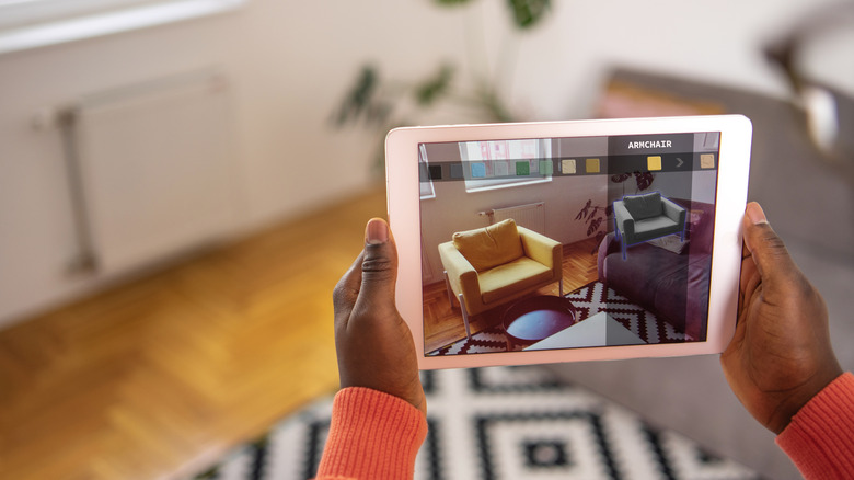 Utiliser la réalité augmentée pour concevoir une pièce sur iPad