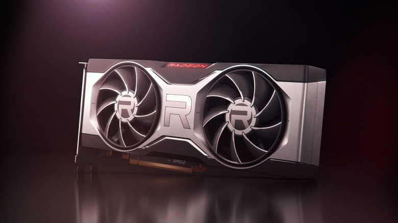 Une photo d'une radeon 6700 xt de la société gigabyte