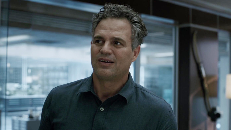 Mark Ruffallo dans le rôle de Bruce Banner dans un laboratoire dans Avengers : Endgame
