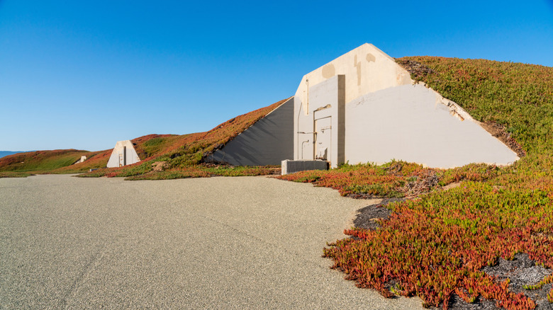 Un bunker dans le parc national de Fort Ord Dunes, en Californie.
