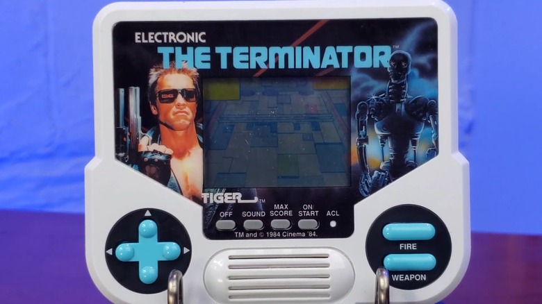 Le jeu Tiger Electronics Handheld The Terminator exposé