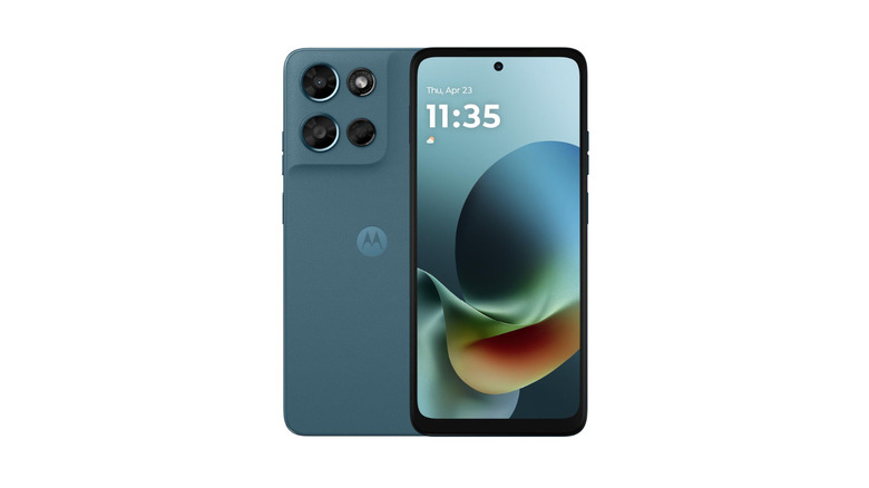 Motorola G Play 2026 en Pantone Tentures