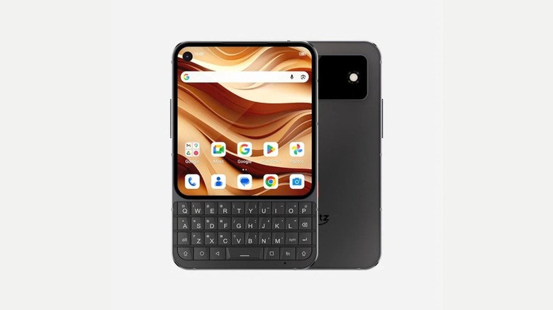 Téléphone Black Titan 2 Elite avant et arrière