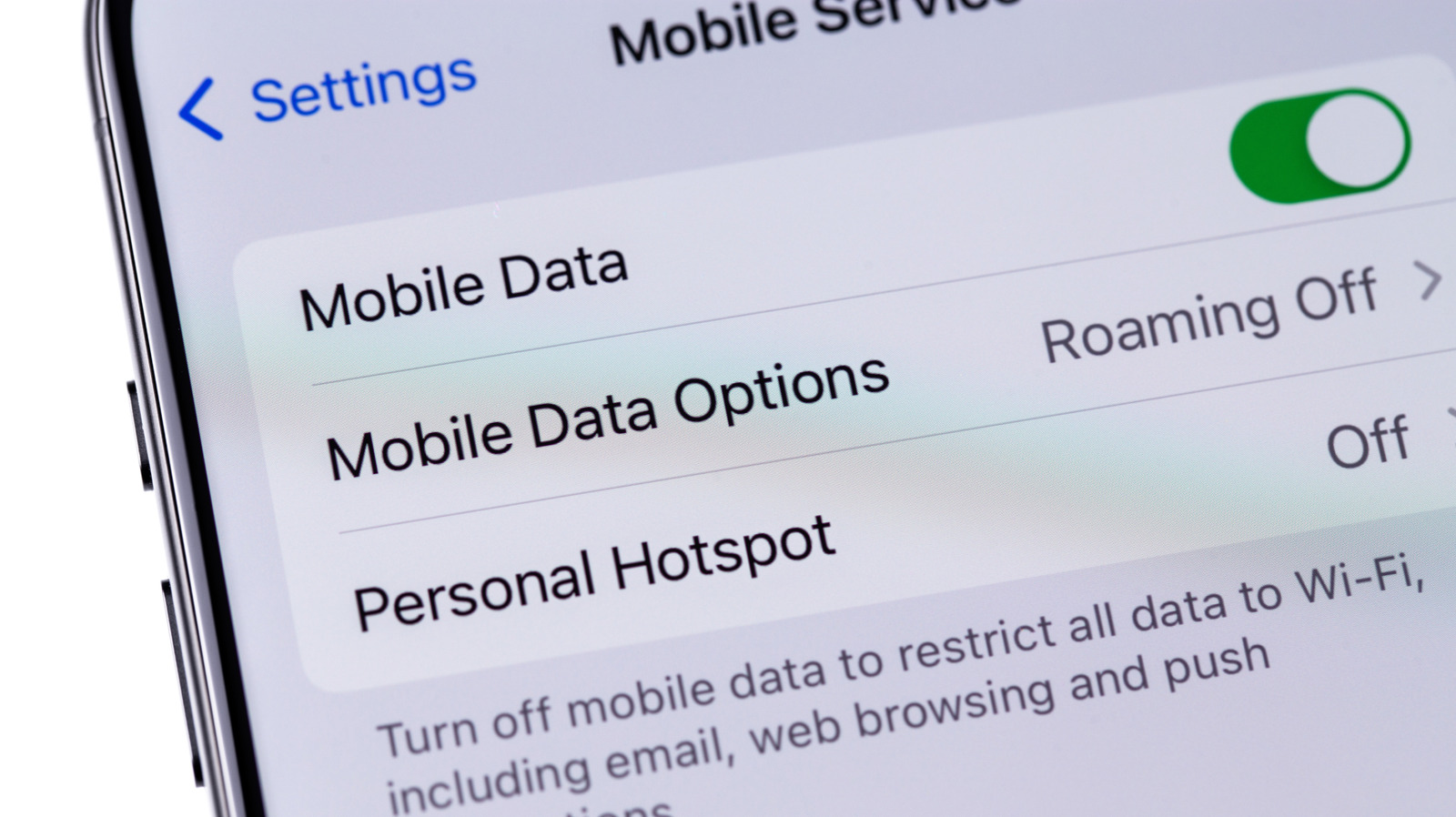 Que signifie l'icône de maillon de chaîne verte sur la barre d'état de votre iPhone ?
