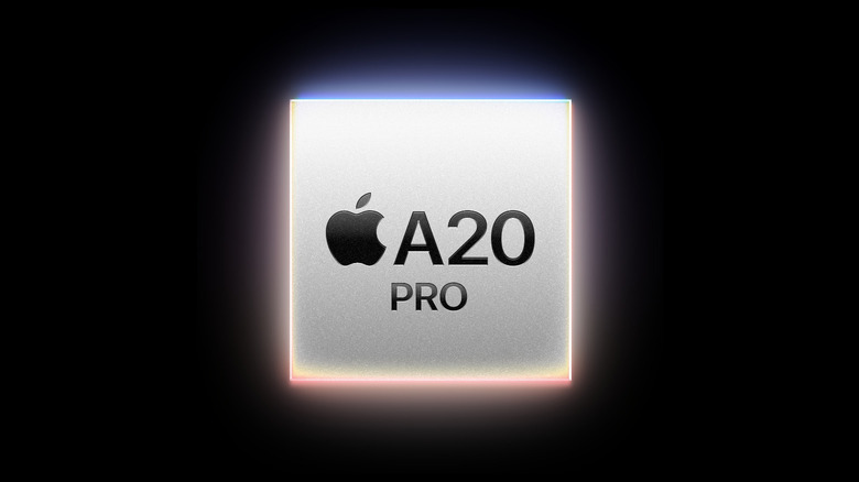 Illustration du processeur A20 Pro.