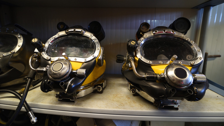 Masques pour la plongée en eau profonde