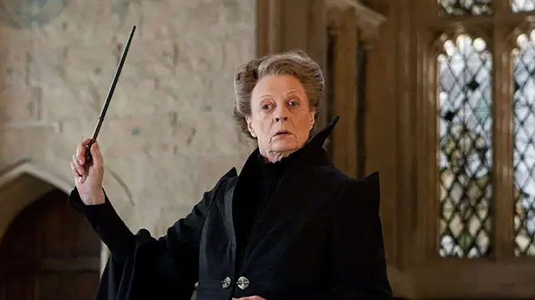 Maggie Smith dans le rôle de Minerva McGonnagal