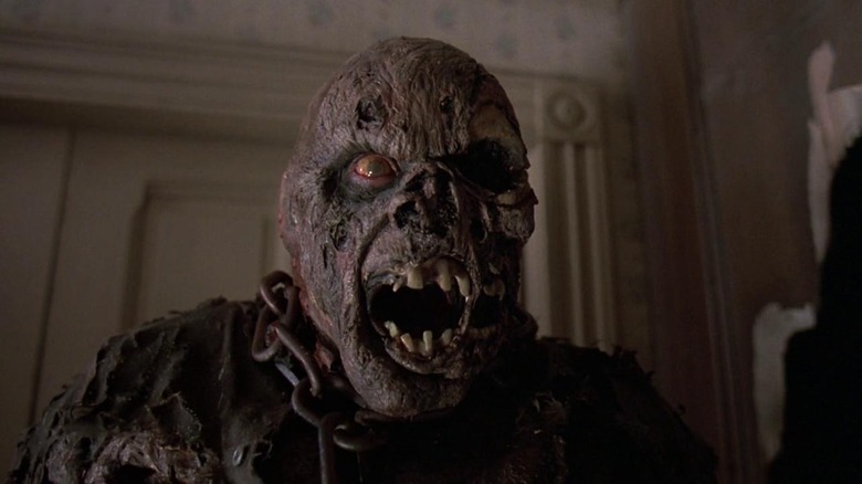 Jason Voorhees sans son masque dans Vendredi 13, Partie VII : Le sang neuf