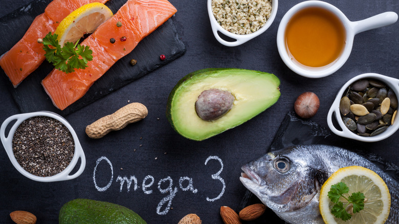 Une photo d'aliments contenant des oméga-3