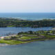 L'ancien fort militaire du Rhode Island est un parc d'État côtier avec des tunnels souterrains et des quais de pêche
