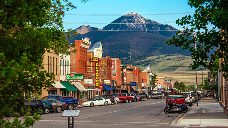 la ville de Livingston dans le Montana