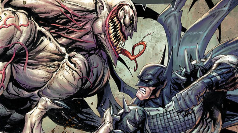 Couverture de Absolute Batman #25 de Tyler Kirkham - Batman contre Joker