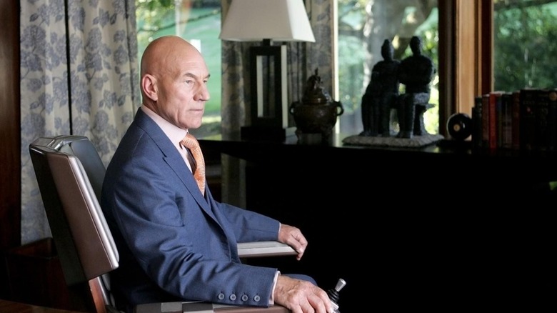 Sir Patrick Stewart dans le rôle de Charles Xavier dans X-Men