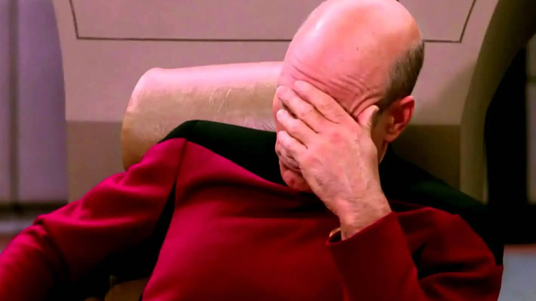Sir Patrick Stewart dans le rôle de Jean-Luc Picard dans Star Trek : La Nouvelle Génération