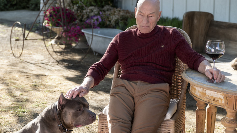 Sir Patrick Stewart dans le rôle de Jean-Luc Picard dans Star Trek : Picard